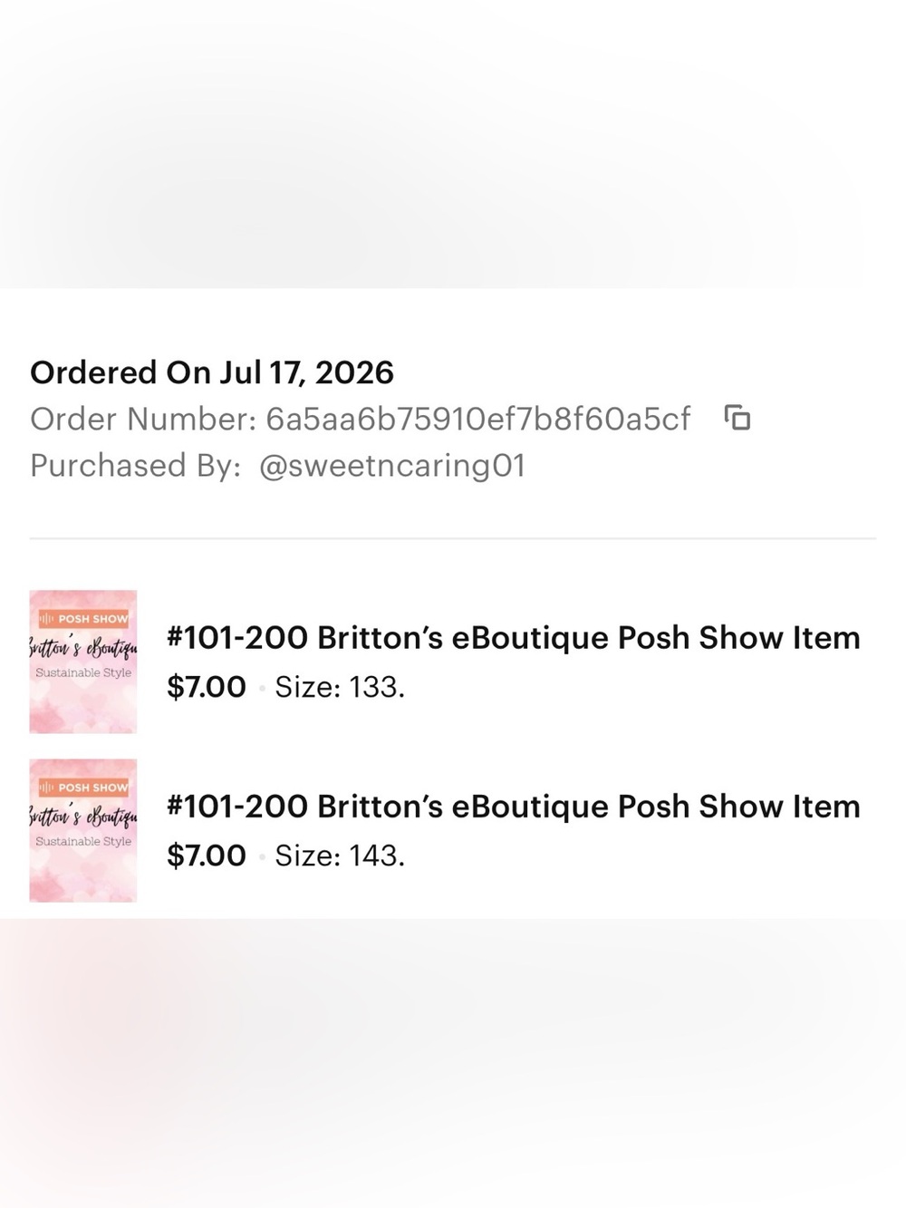@sweetncaring01 Posh Show Custom Bundle
